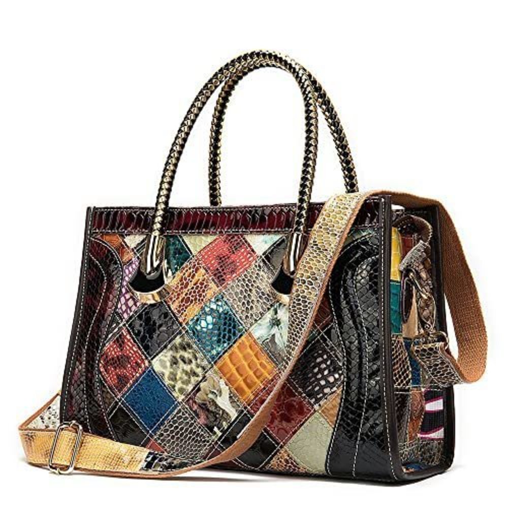 Stylish Vegan Textured Bag Handbags Roomy Capacity Hobo Strap Satchel Crossbod